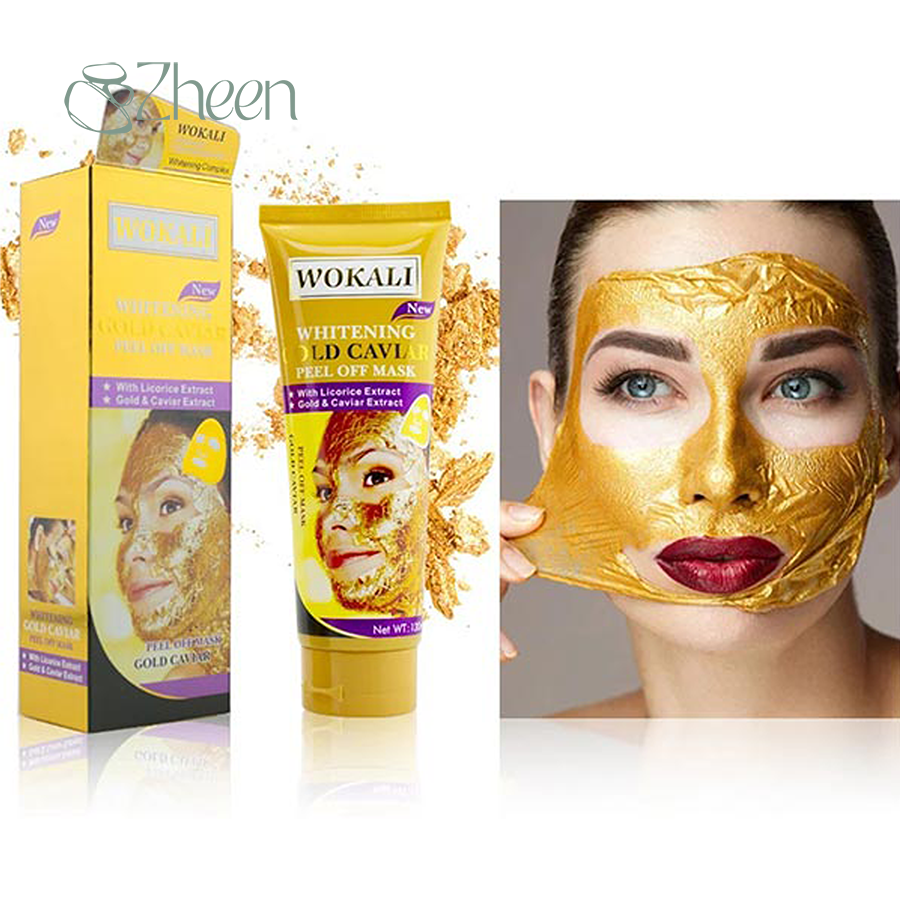 ماسک طلای تیوپی ووکالی همرا با عصاره خاویار 
